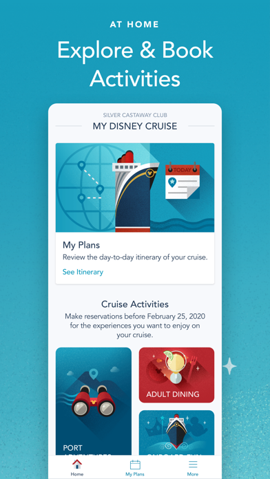 Disney Cruise Line Navigator Screenshot