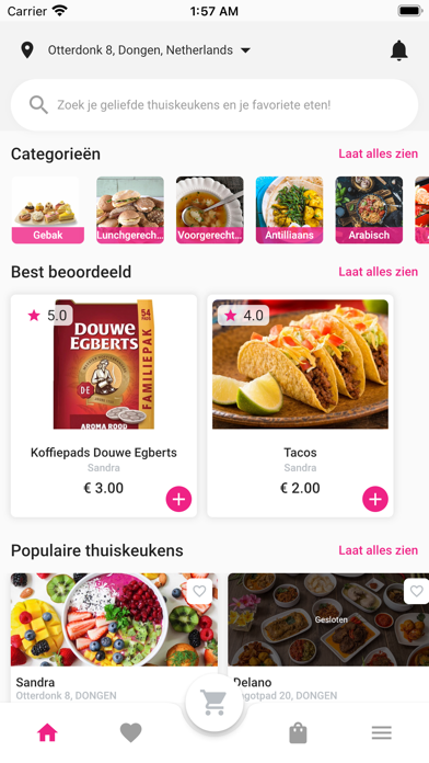Thuis eten! Screenshot