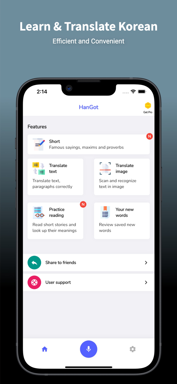 Korean Translator and Learn 