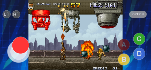 ภาพหน้าจอของ METAL SLUG 4 ACA NEOGEO