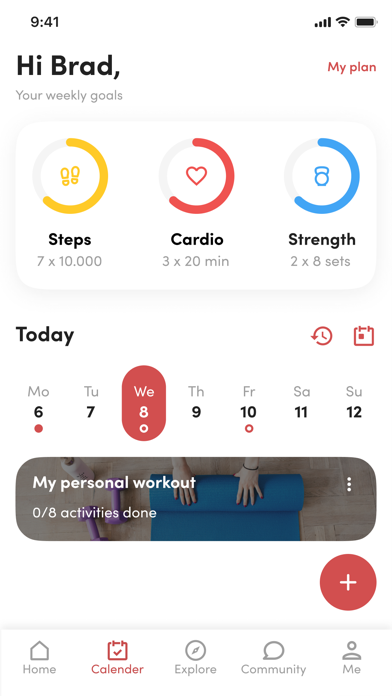 Giavarrafitness Screenshot