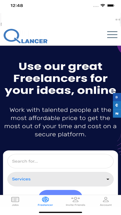 Quick Jobs: Jobs & Freelancers Screenshot