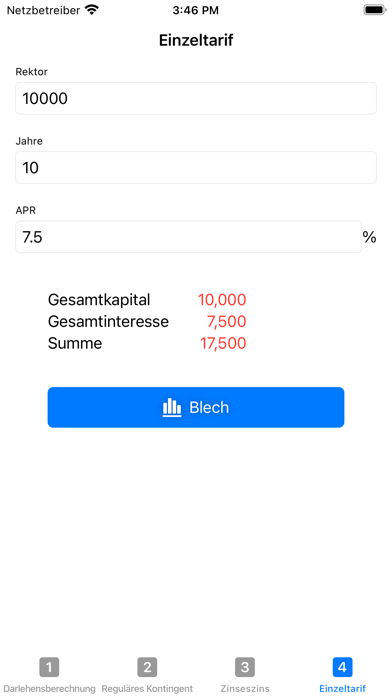 Zinsberechnungshelfer