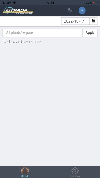 iStrada View Screenshot