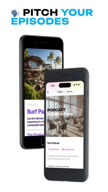 Become - Edit your podcast