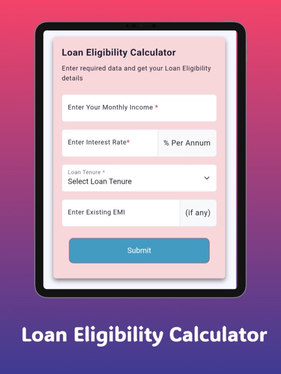 Loan Eligibility Calculatorのおすすめ画像2