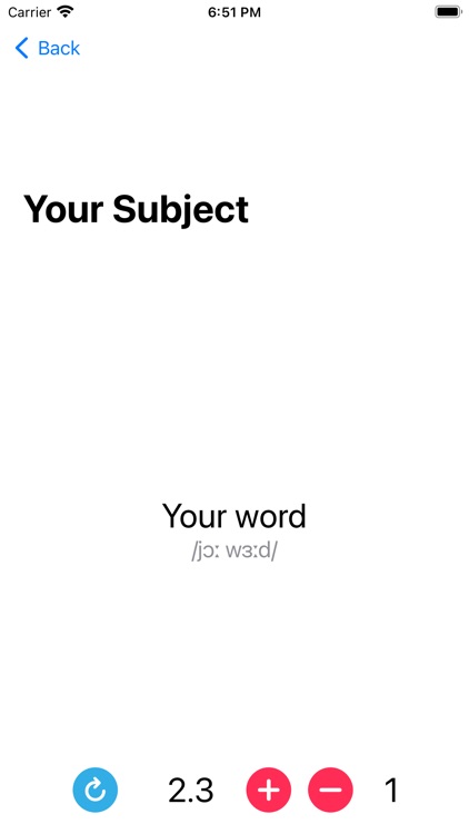 Scientific Word Generator screenshot-5