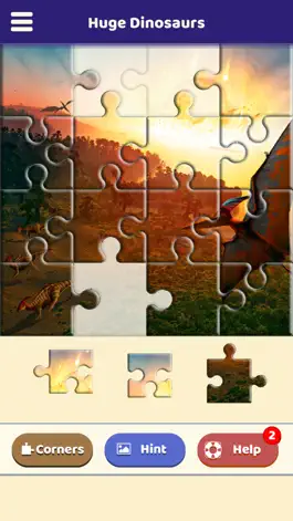 Game screenshot Huge Dinosaurs Puzzle apk