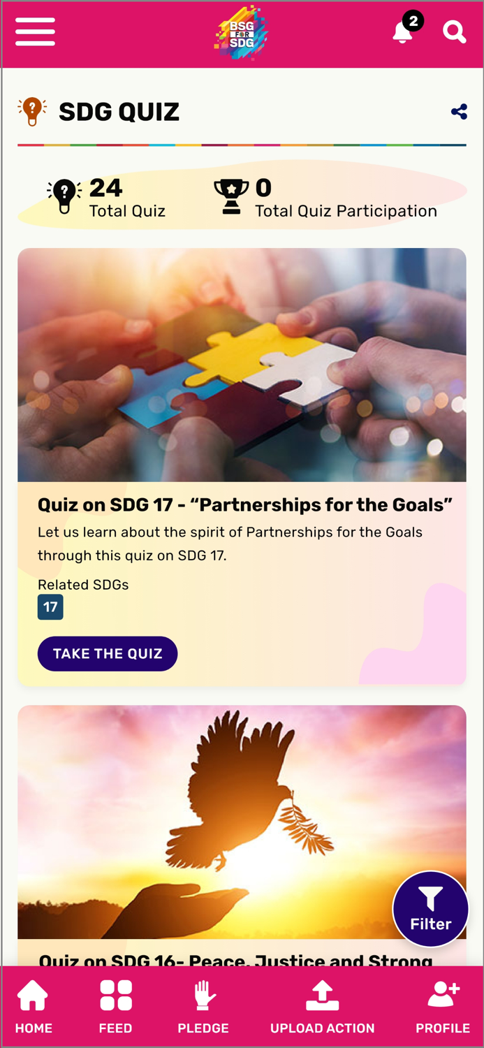 BSG for SDG  Learn and Act Now