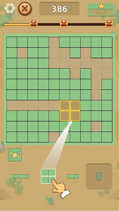 Screenshot #1 pour WoodCube - Jeu de Puzzle Blocs