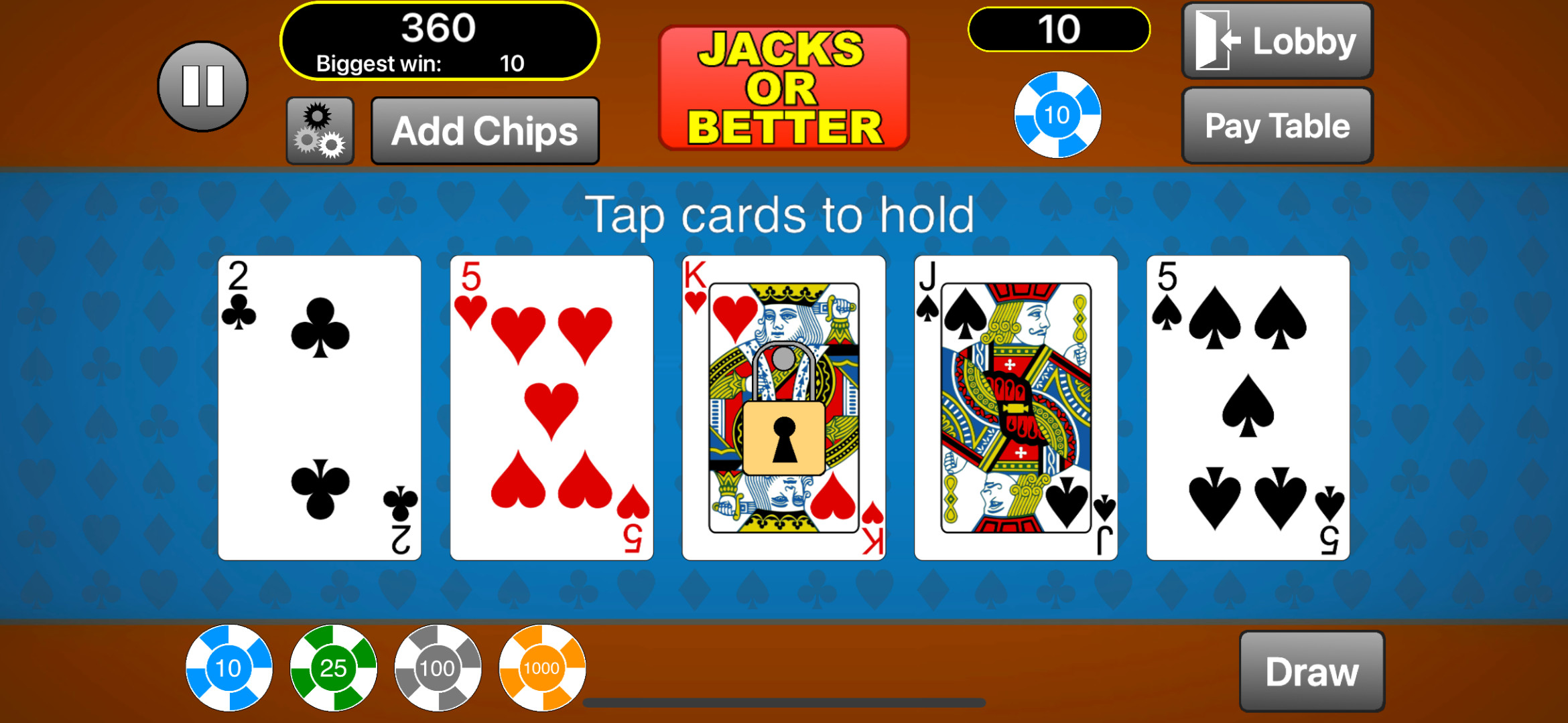 Allsorts Video Poker