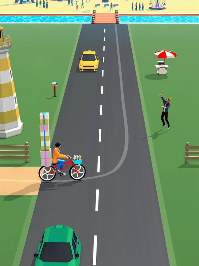 Игра «Доставщик газет»