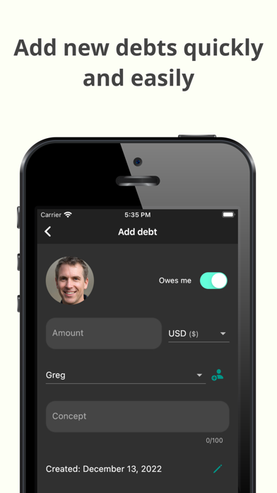 Debt Tracker - Debt payoff Screenshot 3 - AppWisp.com