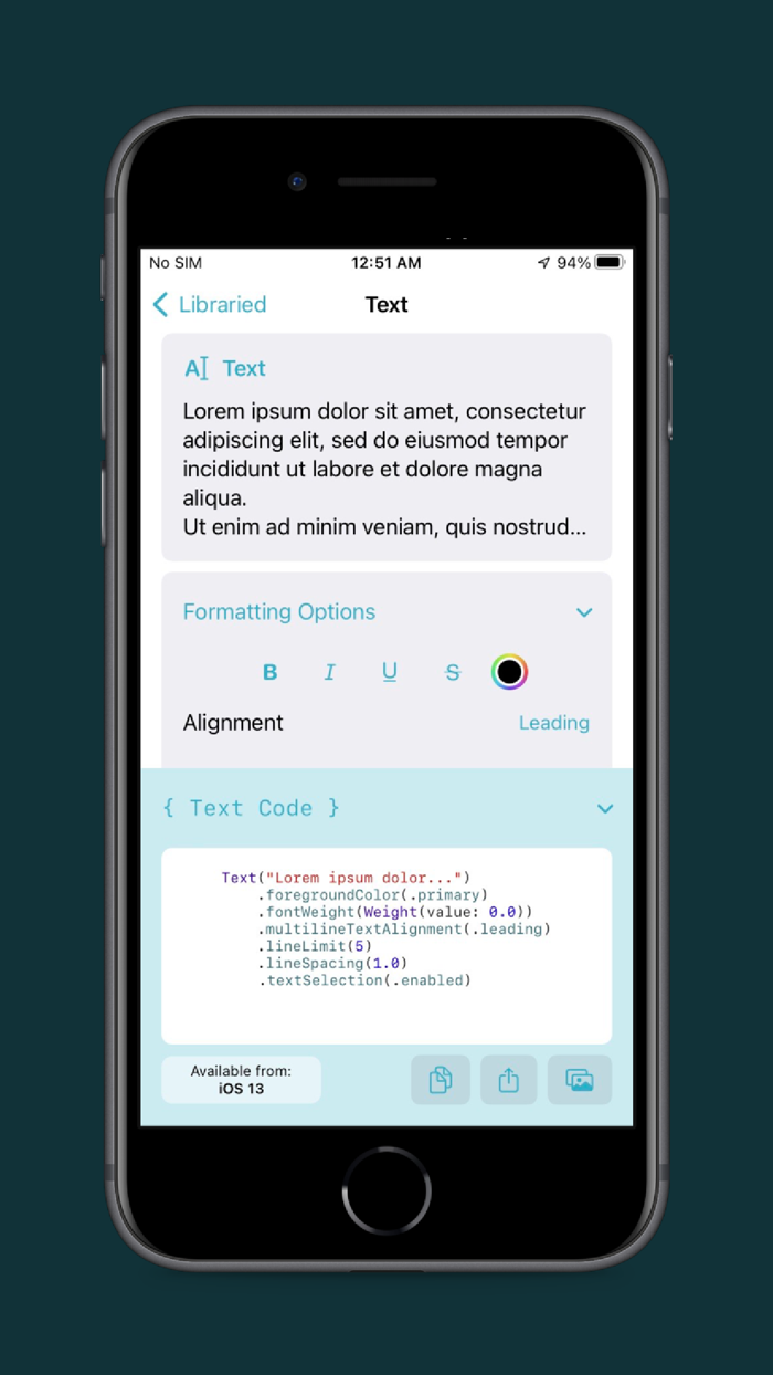 Libraried UI Components
