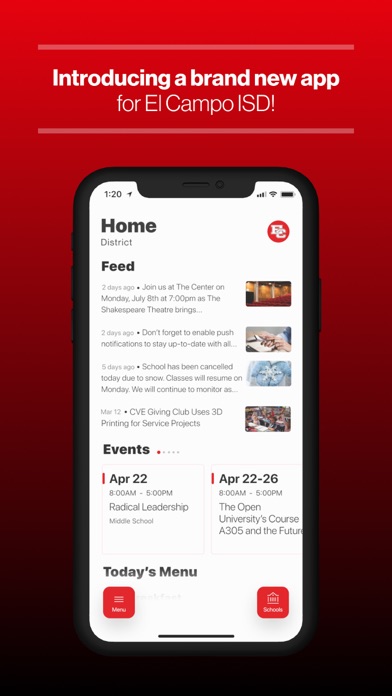 Ricebirds, El Campo ISD Screenshot
