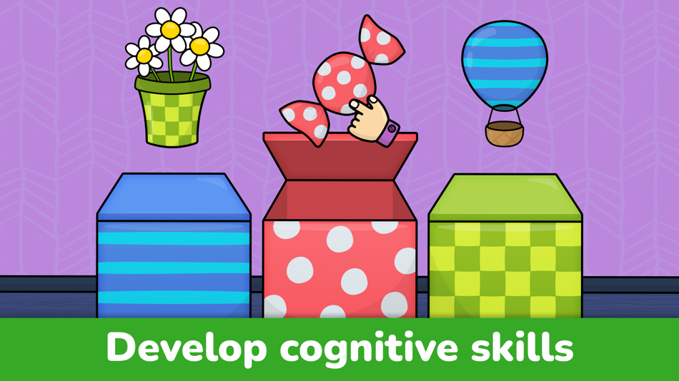 #4. Learning games for toddlers 2+ (iOS) 由: Bimi Boo Kids Learning Games for Toddlers FZ LLC