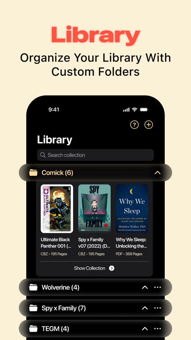 Comick: Comic & eBook Reader Screenshot