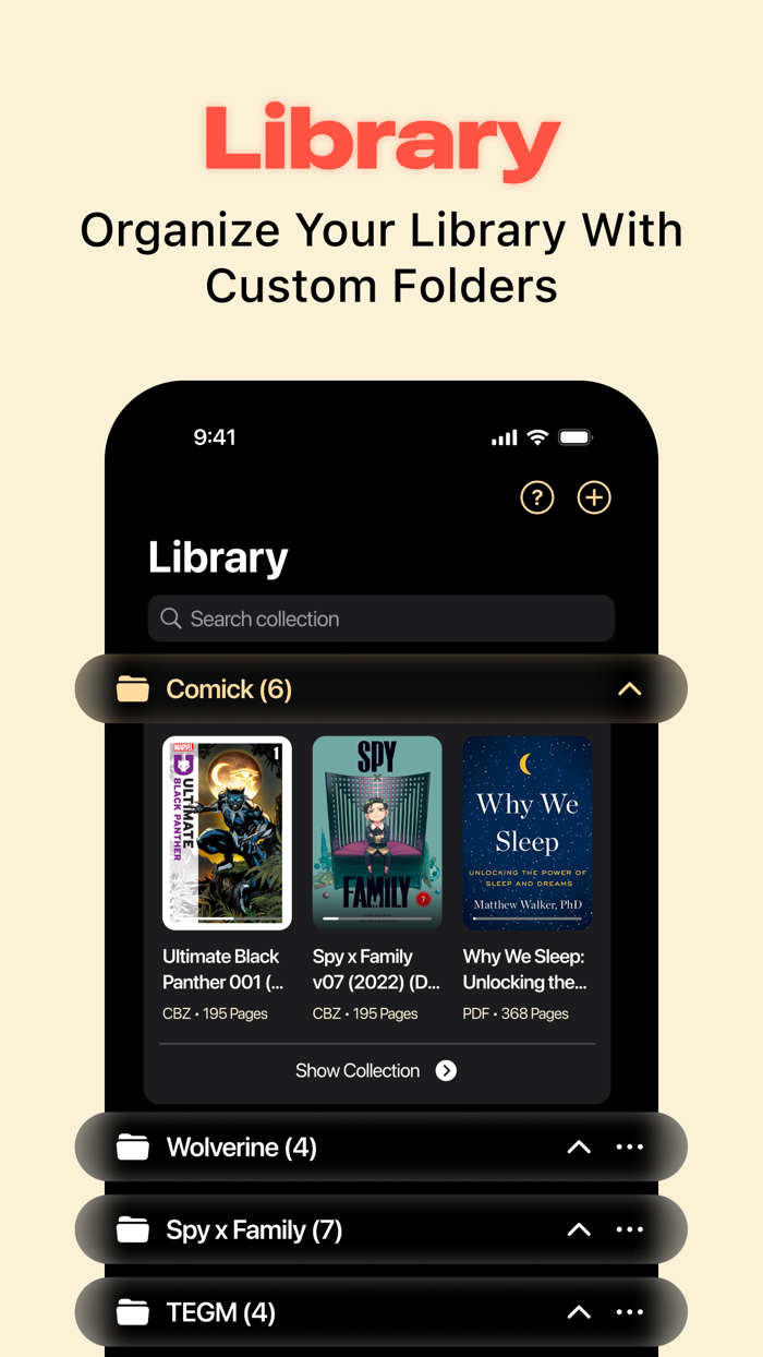 Comick Comic  eBook Reader