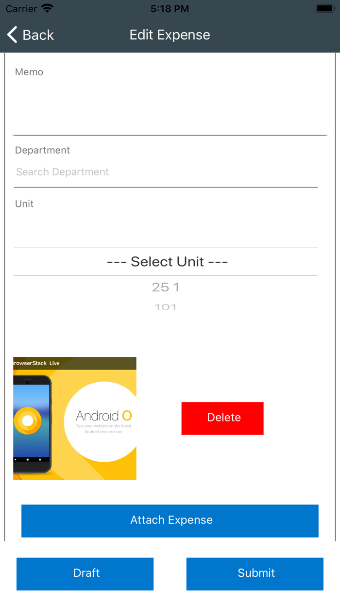 RealPage Accounting Mobile