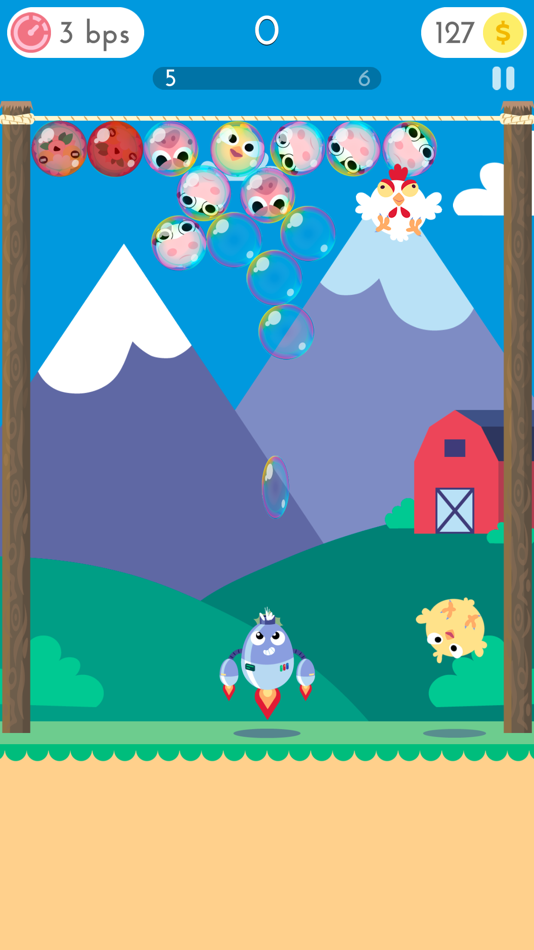#1. Bubble Shooting Robots (iOS) Podle: Baviux Apps & Games SL.