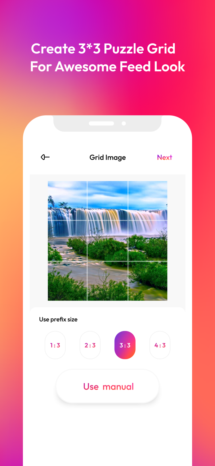 Grids Square Cut  9 Square