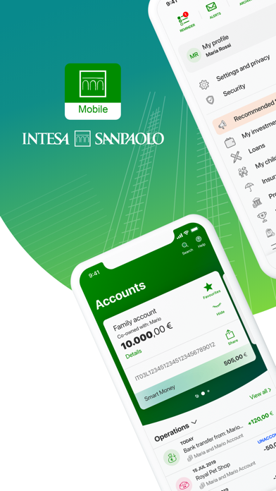 Intesa Sanpaolo Mobile Screenshot