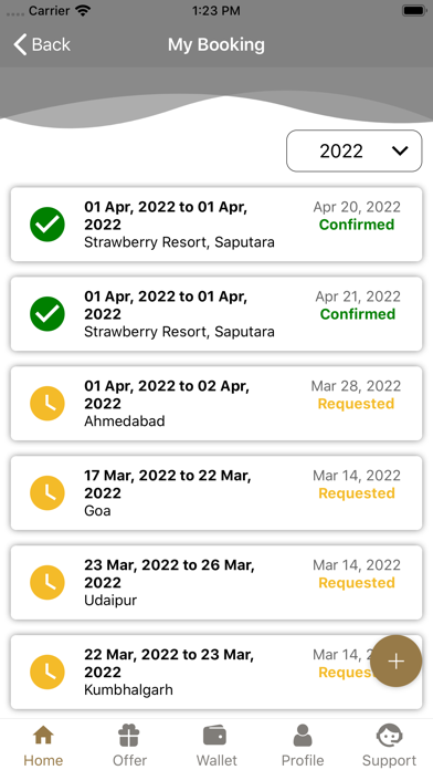 Long Vision Hospitality App Screenshot