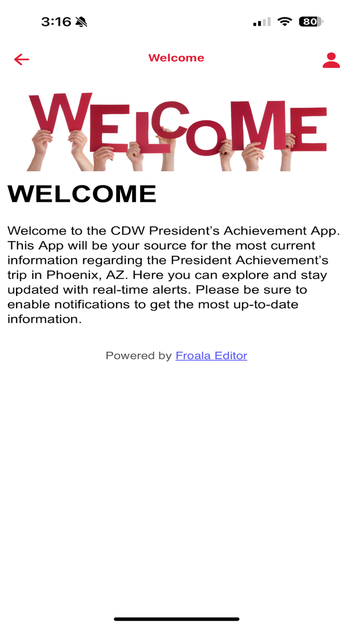 CDW Presidents Achievement