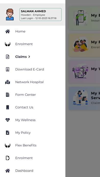 Howden-Benefits Screenshot