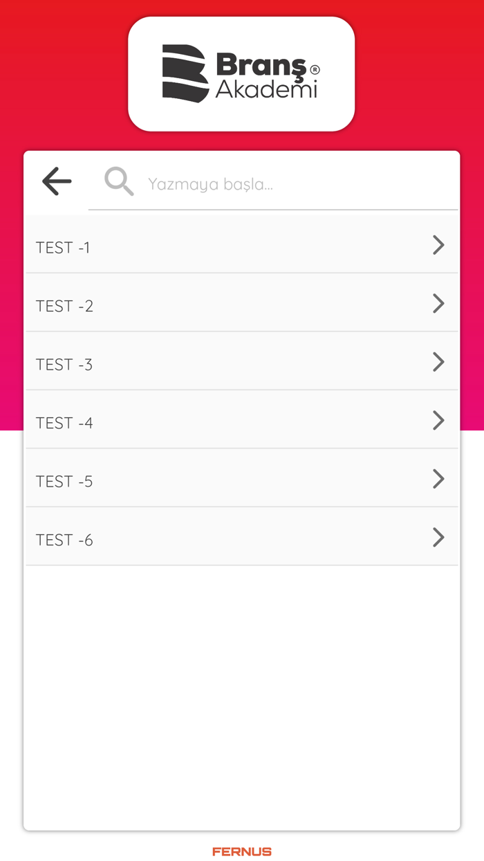 Branş Akademi Video Çözüm