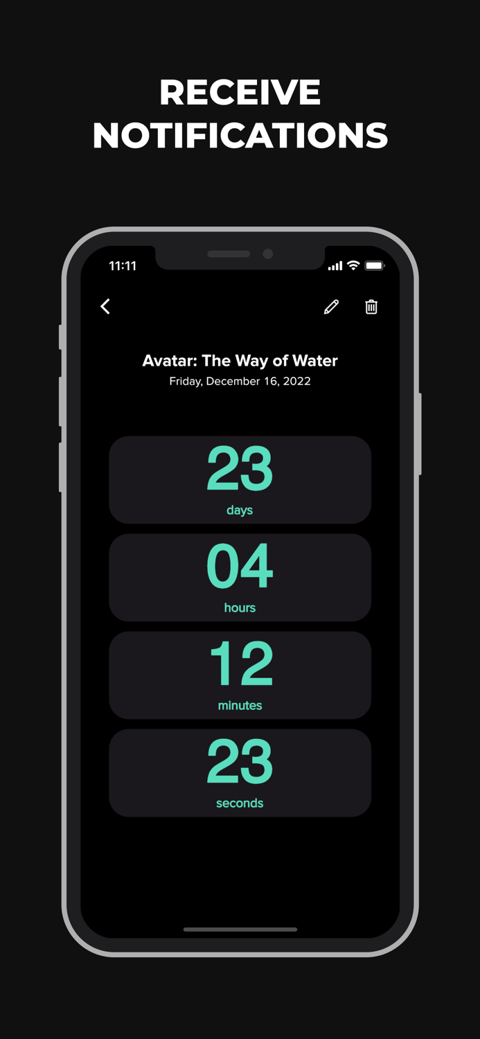 Countdown App Event Tracker