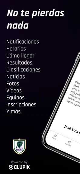 Game screenshot CAU Madrid Rugby Club apk
