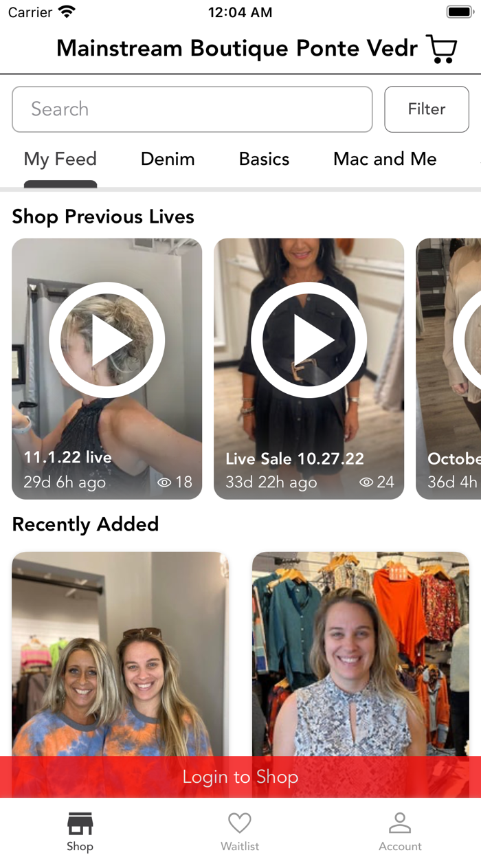 Mainstream Boutique Ponte Vedr