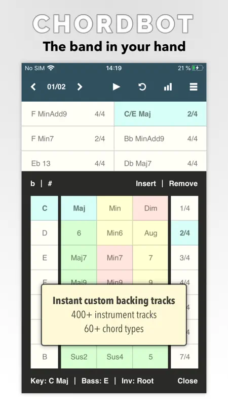 Chordbot screenshot 1 of 5