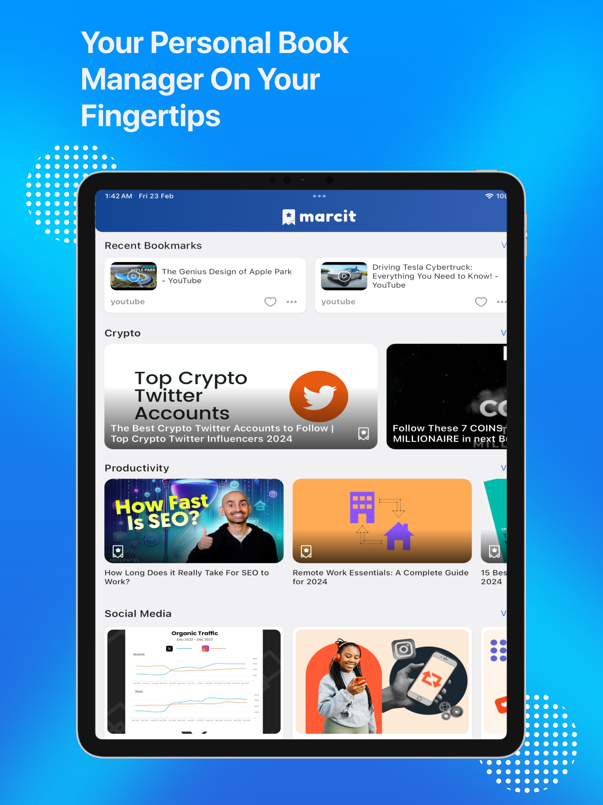 Marcit: Bookmark Manager