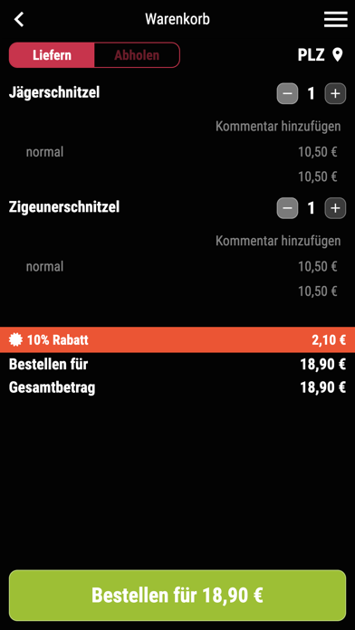 Seven Star Pizza Leipzig Screenshot