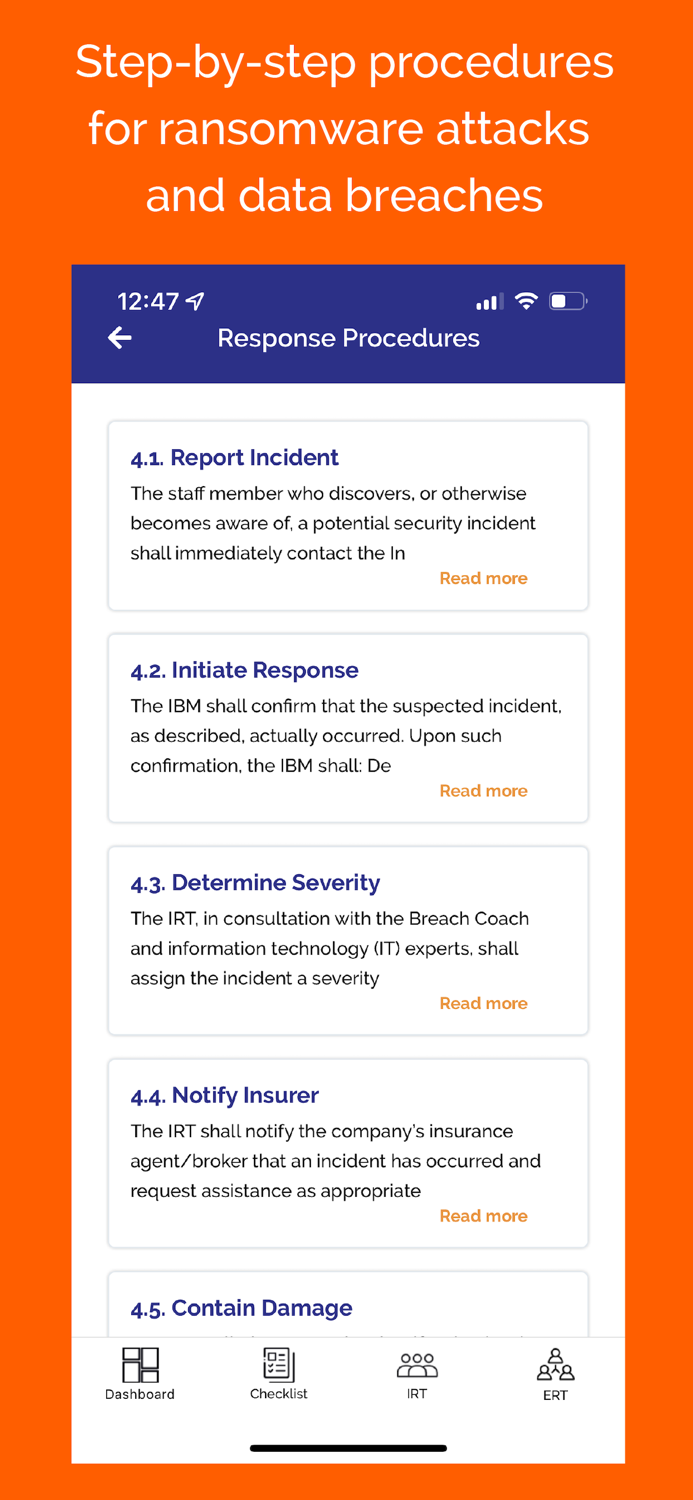 Breach Plan Connect®