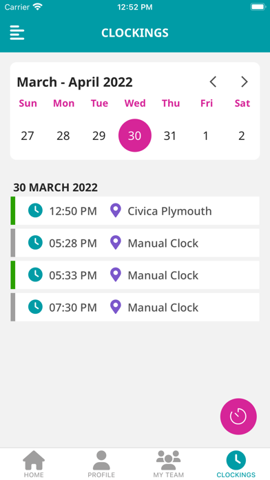 Civica People Hub Screenshot