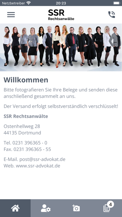 Screenshot #1 pour SSR Rechtsanwälte
