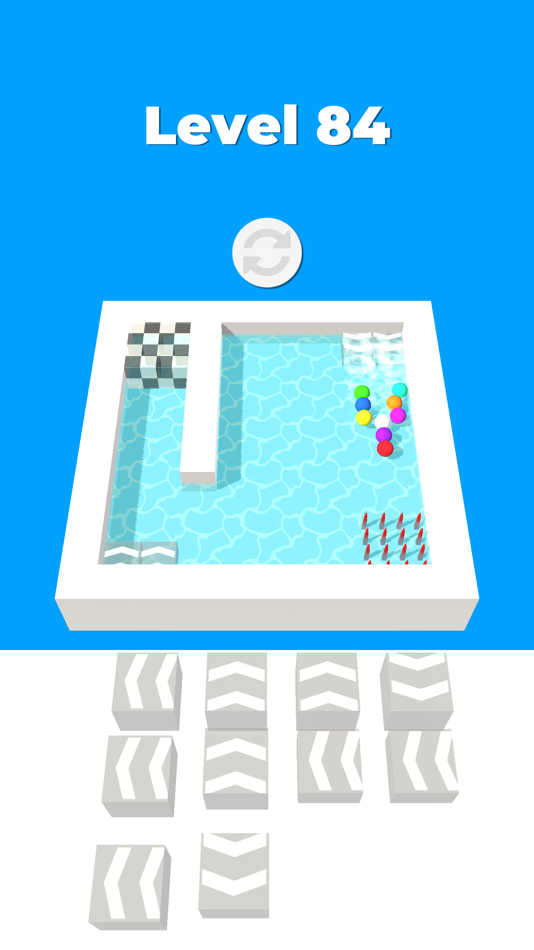 #2. Force the Balls - Puzzle Game (iOS) Podle: Nikita Subachev