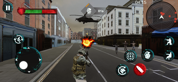 Zombie Chaos Assault Frontier