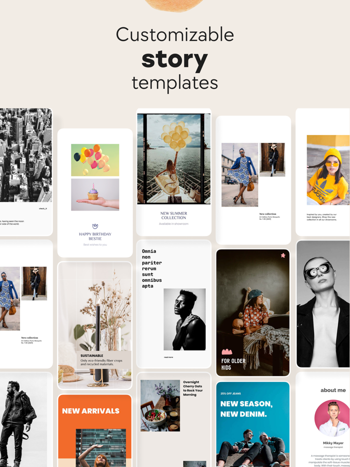 Grids Giant Square Templates