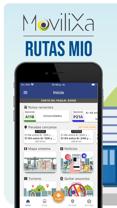 Screenshot #1 pour Rutas MIO