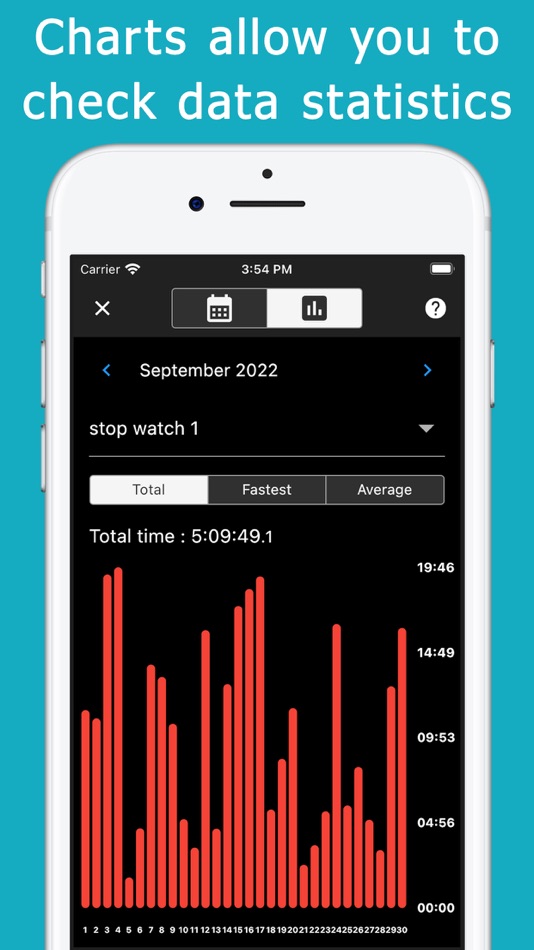 #6. Stopwatch + reading out loud (iOS) 由: YUTAKA KENJO