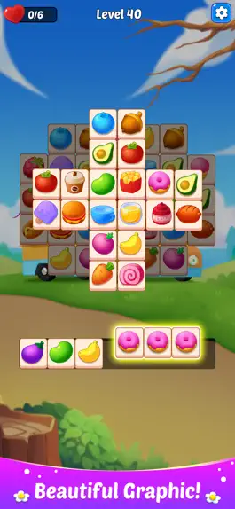 Game screenshot Tiles Match 3D: Happy Trips apk