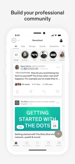 Game screenshot The Dots: professional network mod apk