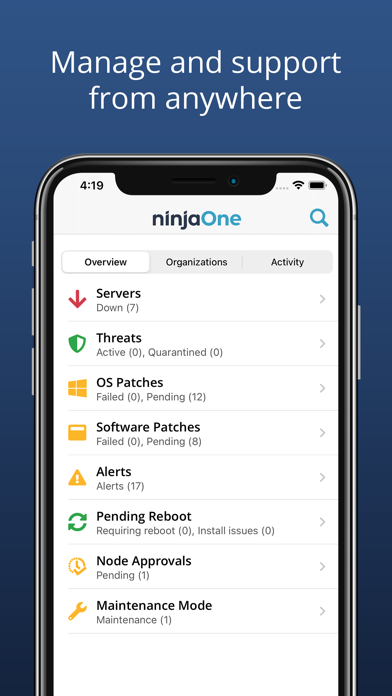 NinjaOne Mobile Screenshot