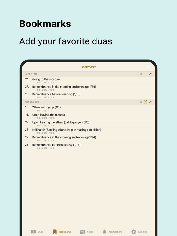 Dua & Dhikr (Hisnul Muslim) iPad screenshot 8 - Book app