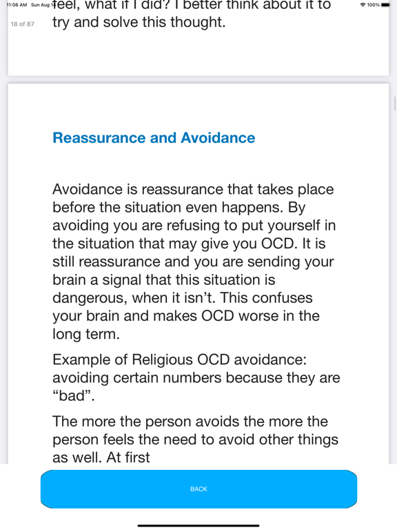 Screenshot #6 pour Religious OCD Recovery