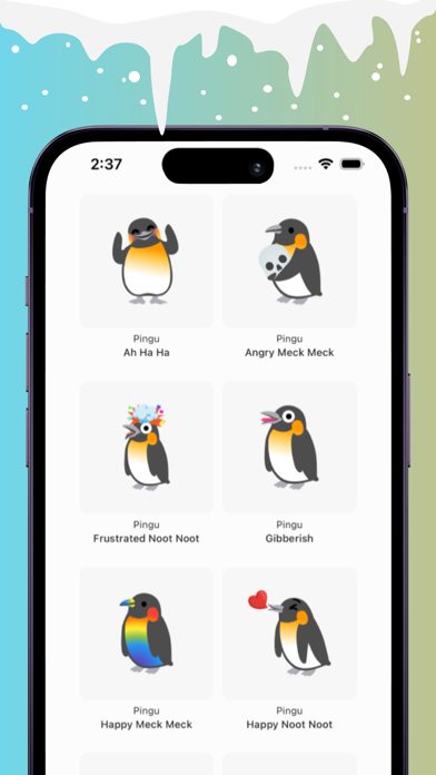 Pinguin Soundboard Screenshot